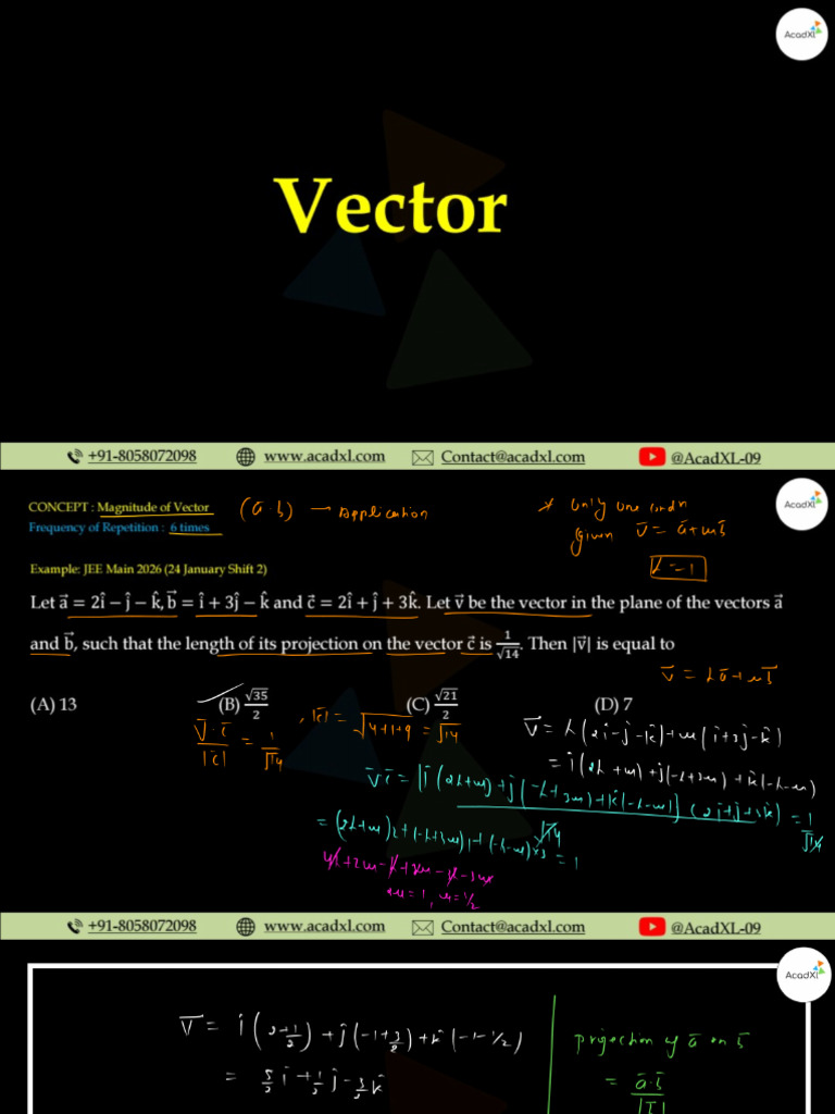 Vector Premium Notes | PDF