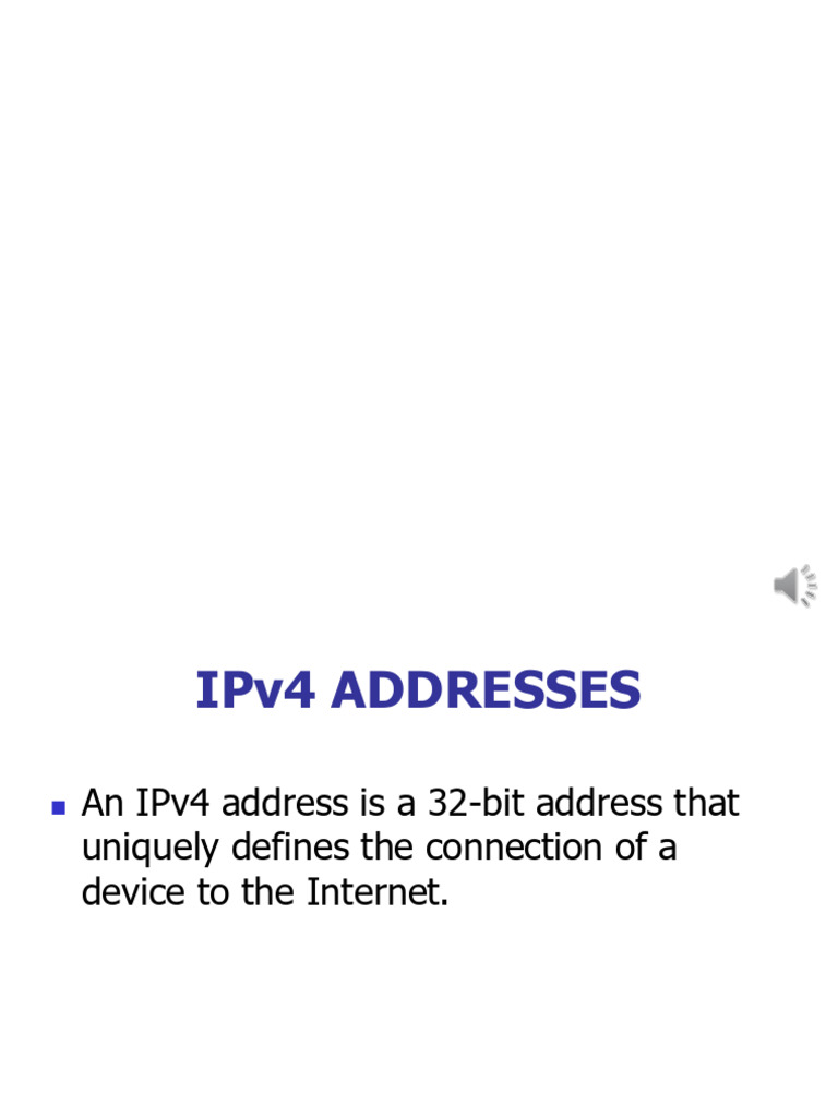 Lec6 Part2 IP Addressing | PDF | Ip Address | Internet