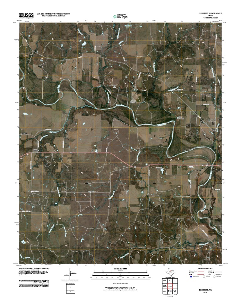 Proffitt, TX 7.5-Minute Quadrangle Map | PDF | United States Geological ...