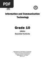 Grade 8 ICT Curriculum Overview | PDF | Computer Network | Computer ...
