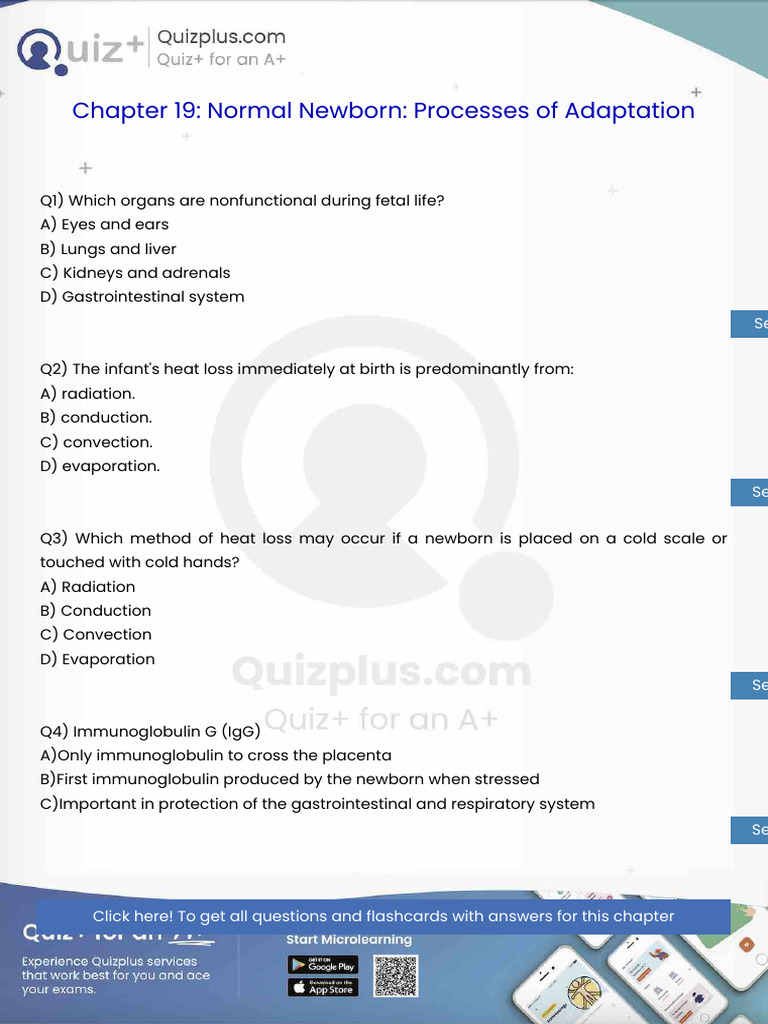 Which Organs Are Nonfunctional During Fetal Life | PDF