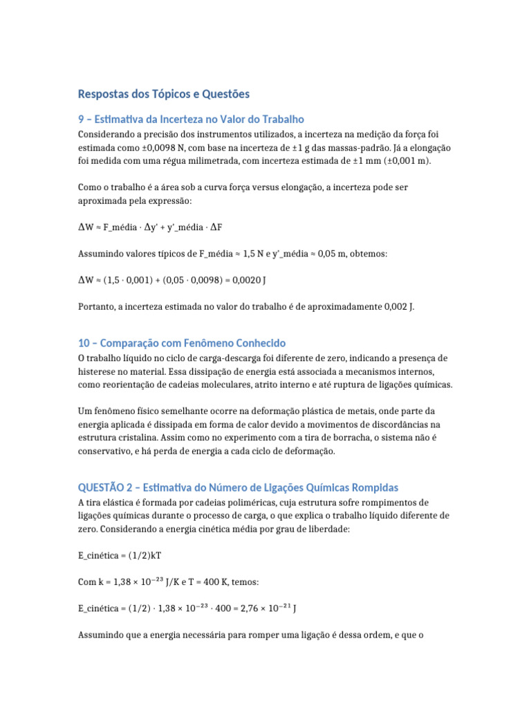 Respostas Topicos Histerese | PDF