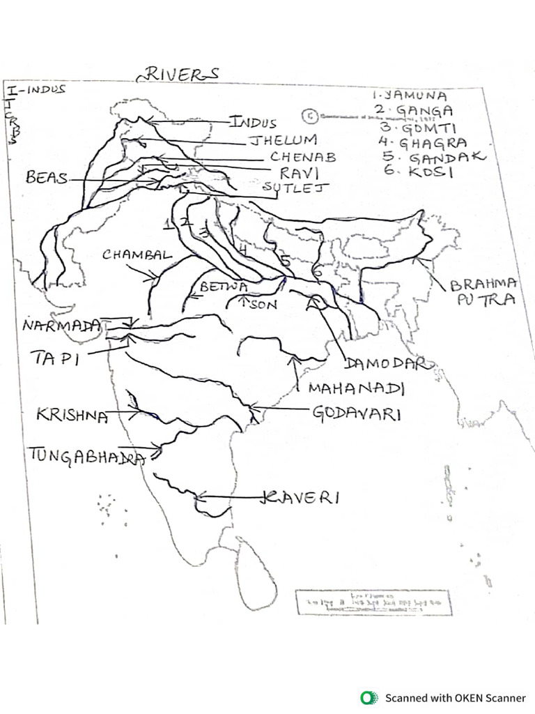India Map Work | PDF