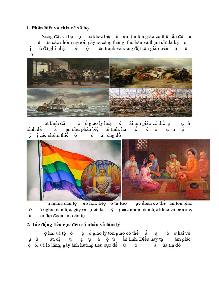 1. Phân biệt và chia rẽ xã hội | PDF