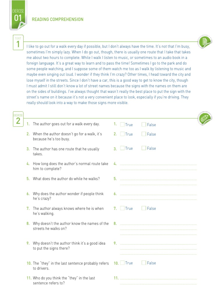 Reading visual data 6
