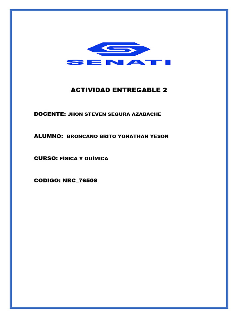 Actividad Entregable 2 | PDF