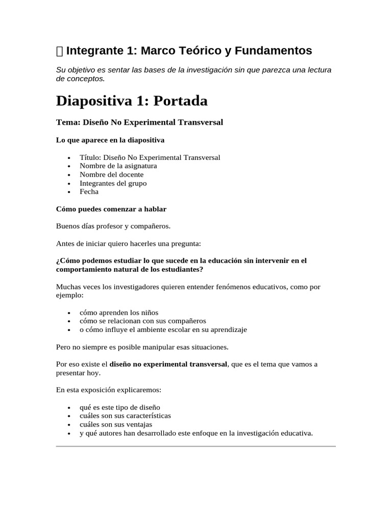 Exposicion Patricia y Laura | PDF | Método científico | Experimentar