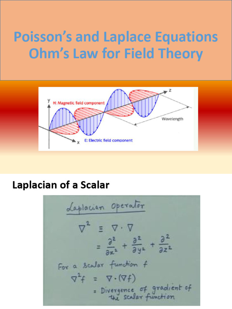 1.5. Poisson’s and Laplace Equations_EMW | PDF