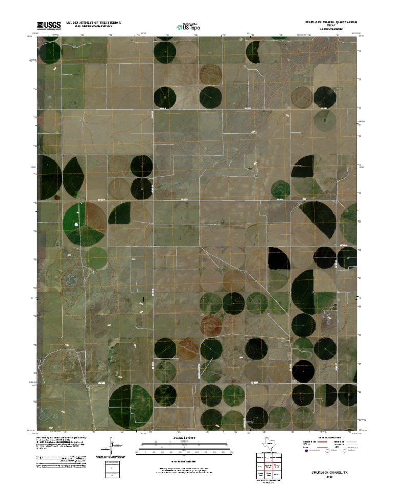 Topographic Map of Spurlock Chapel | PDF