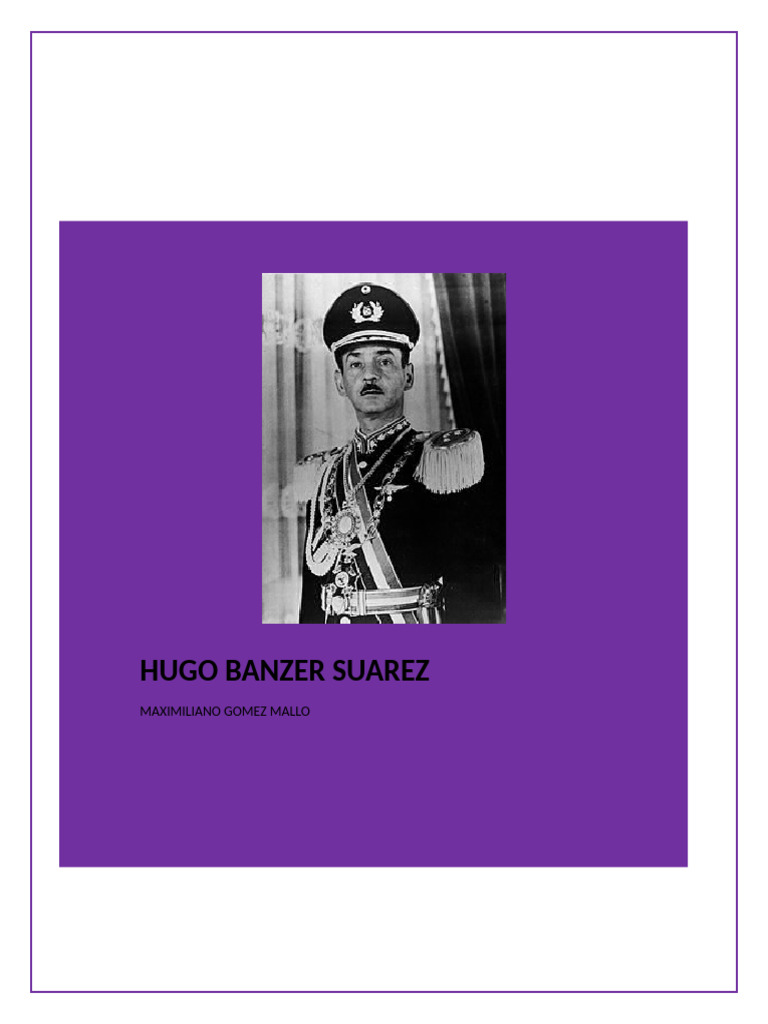 Banzer | PDF