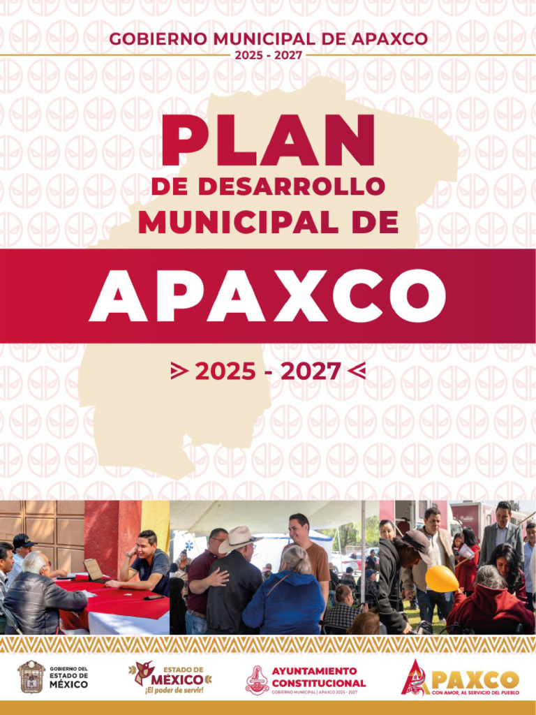 Plan de Desarrollo Municipal Apaxco 2025 | PDF | Sustentabilidad ...