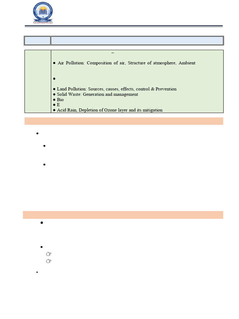 BE04000101 ES Unit 2 | PDF | Water Pollution | Atmosphere Of Earth