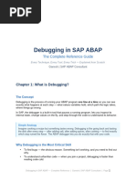 Adobe Form Debugging Techniques | PDF | Debugging | Information Technology