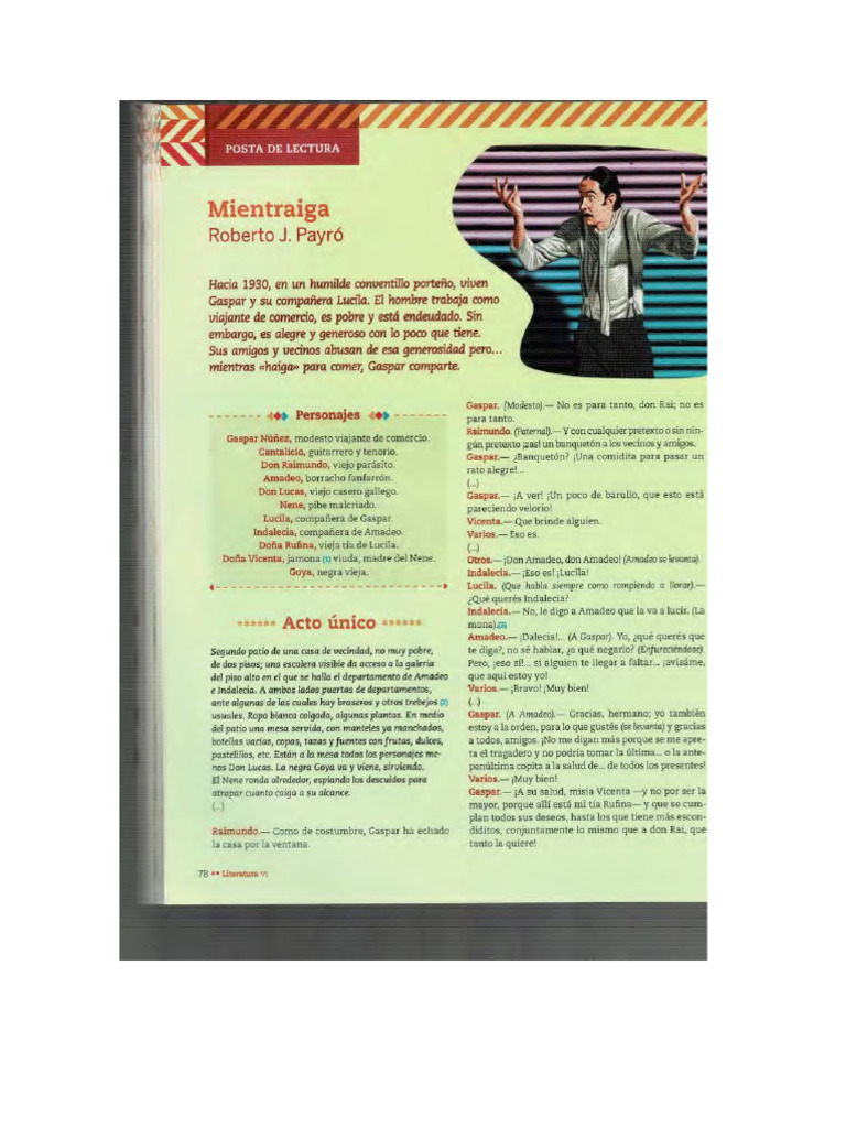 Mientraiga. Payró | PDF