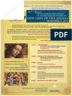 Save The Date For Second Annual Grand Marian Procession in Los Angeles On September 8, 2012