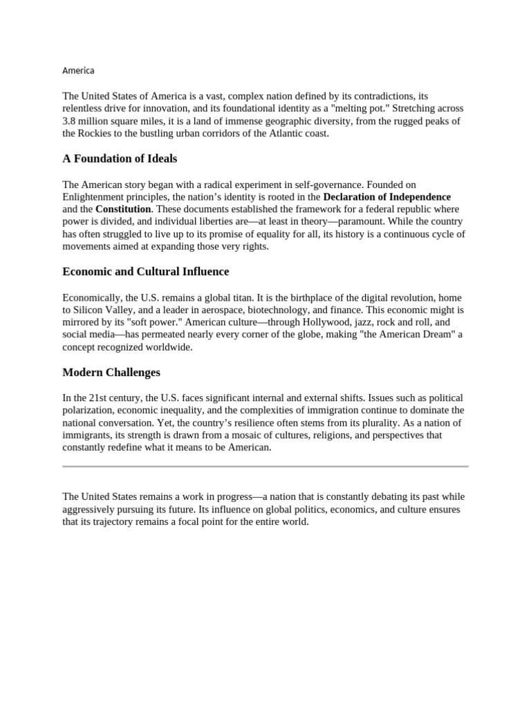America | PDF