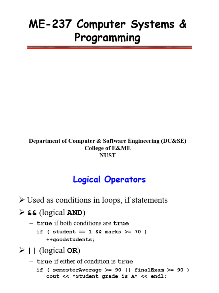 Lecture#5 Inc Dec Do While For FoP | PDF | Computer Programming ...