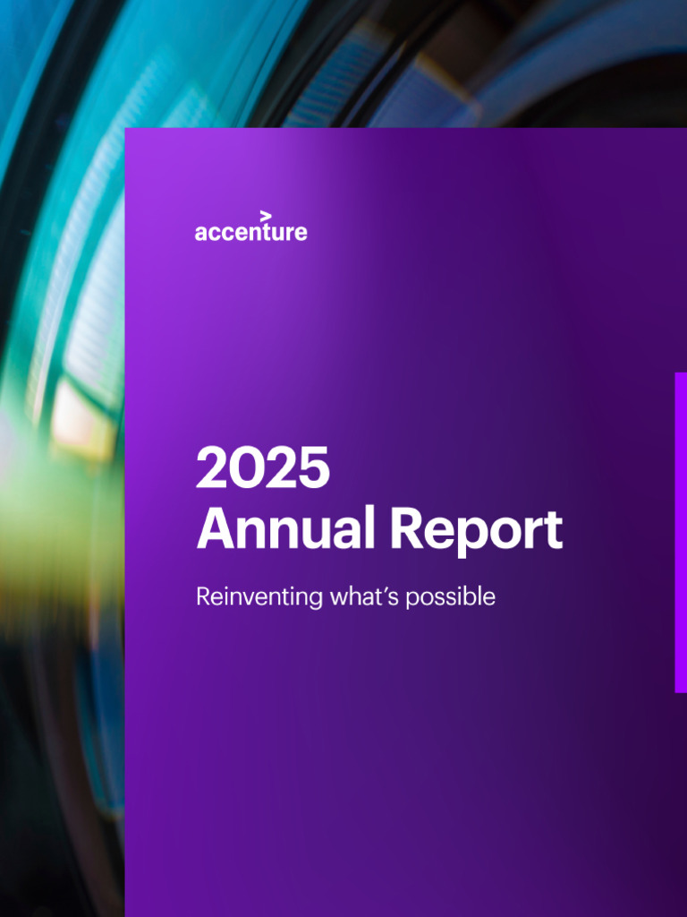 Accenture 2025 Letter To Shareholders | PDF | Artificial Intelligence ...