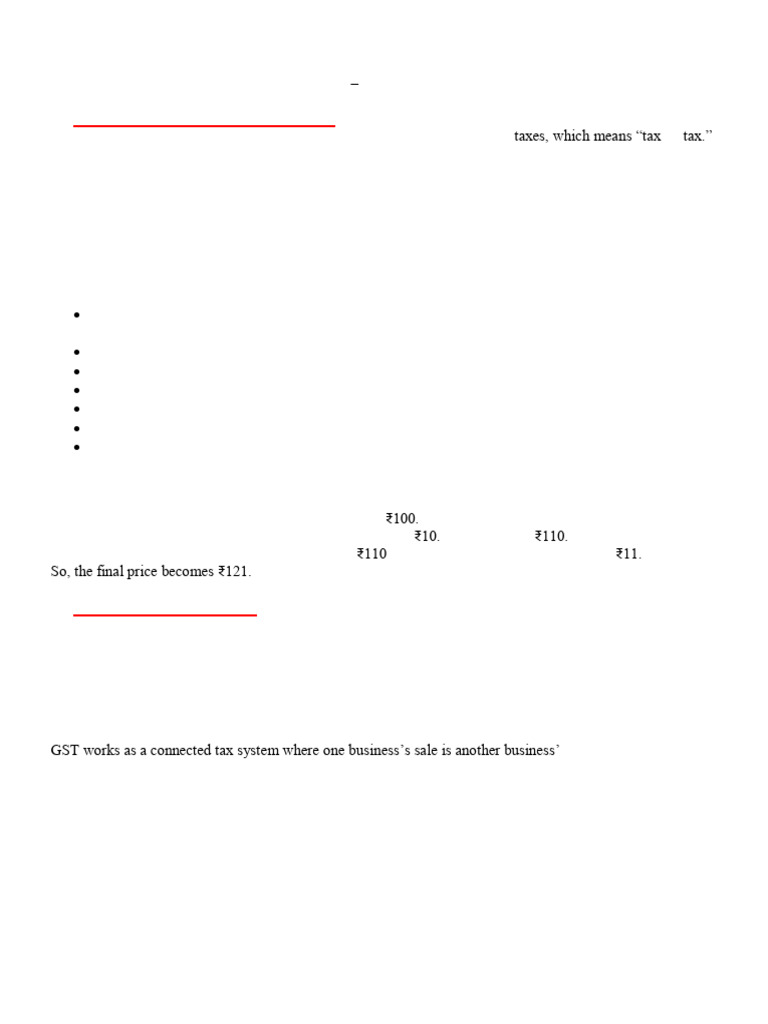 GST - Module 4-1 | PDF | Value Added Tax | Taxes