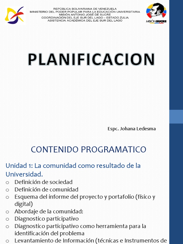 Contenido Programatico Informatica UbV | PDF