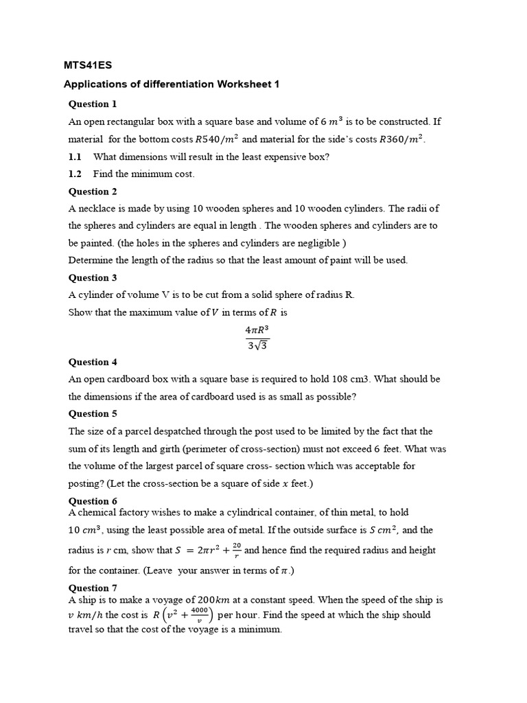 Worksheet - mst41ES 1 | PDF