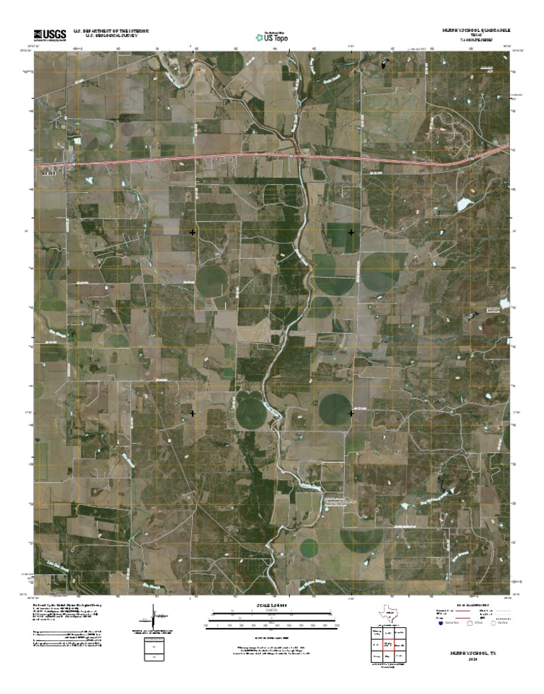 Murphy School Quadrangle Map, Texas | PDF | United States Geological ...