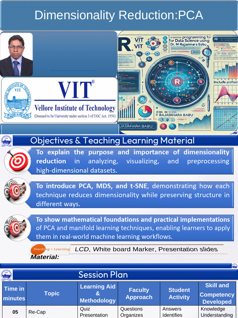 WINSEM2025-26 VL BCSE206L 00100 TH 2026-03-16 Dimensionality-Reduction ...