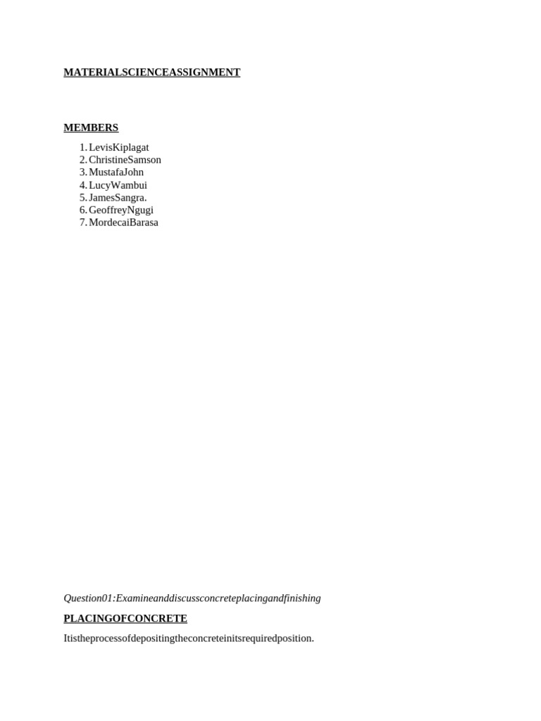Group 6 Material Science | PDF