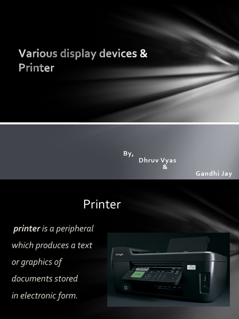 Overview of Printer Technologies | PDF
