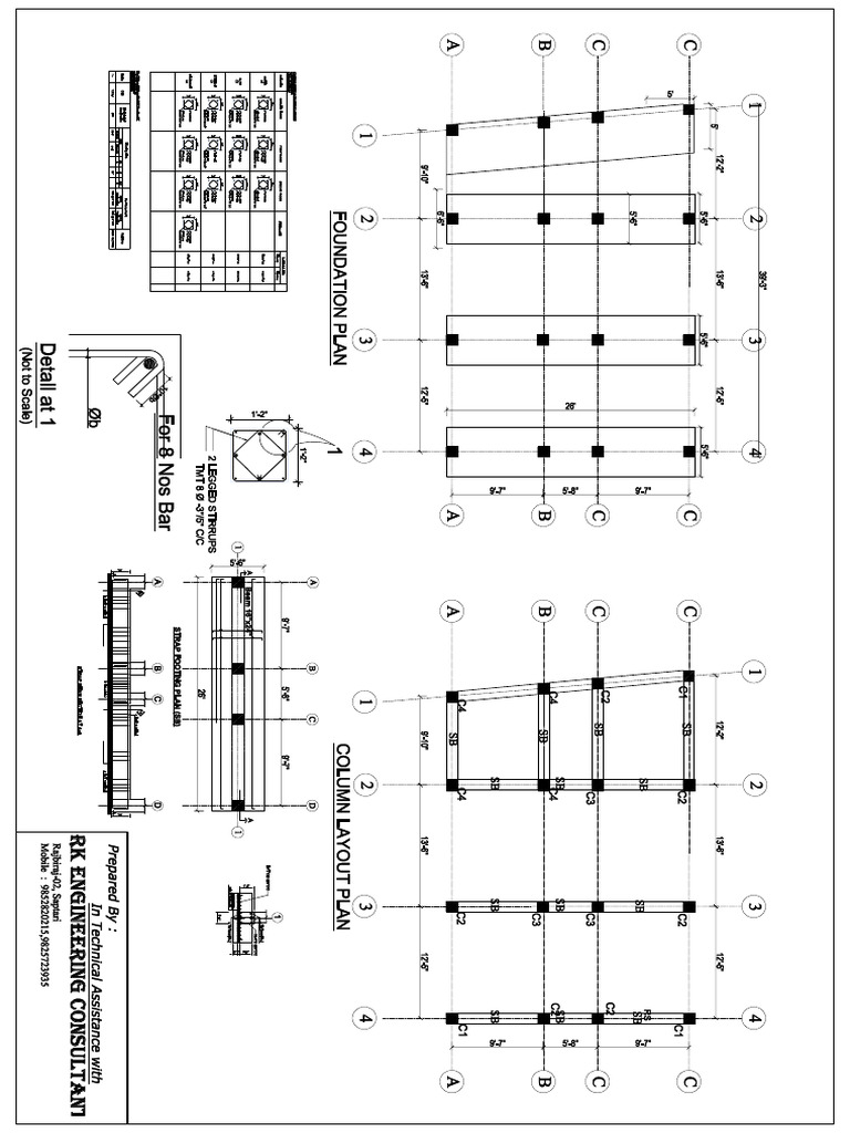 Foundation Details | PDF