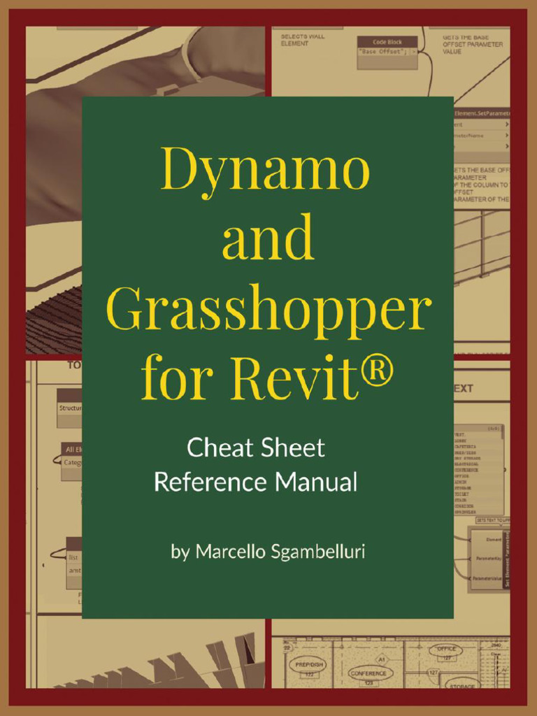 Dynamo&Grasshopper For Revit Cheat Sheet Reference Manual | PDF ...