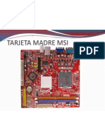 Tarjeta Madre Msi