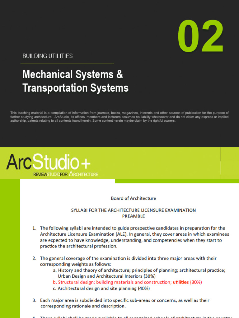 02 BU Mechanical Systems | PDF | Air Conditioning | Elevator