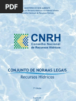 CNRH Normas Legais para Recursos Hídricos 7ª Ed Versao Para Web