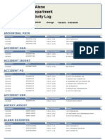 DAILY LOG 073012