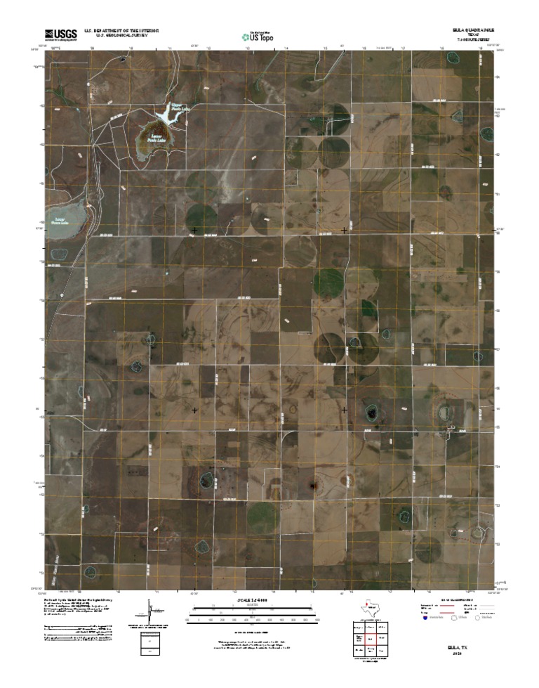 Topographic Map of Bula | PDF | Geomatics | United States Geological Survey