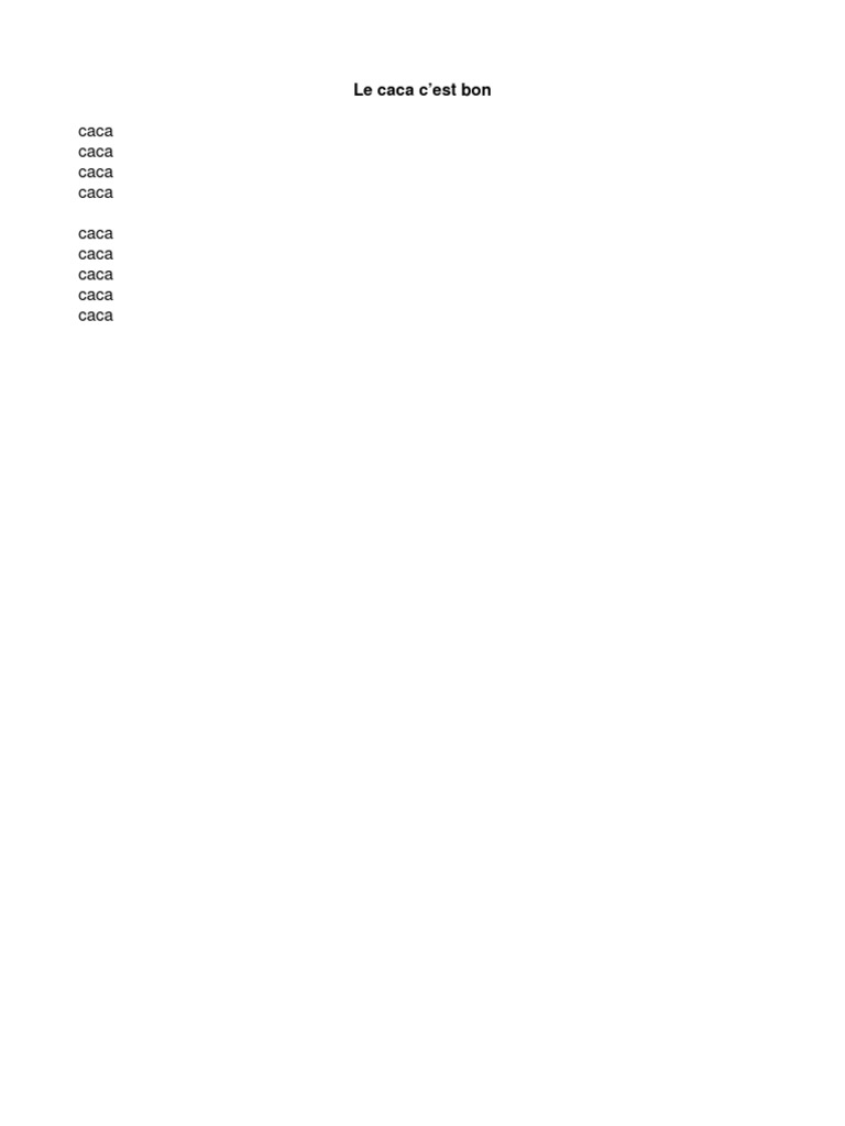Caca - 4 | PDF
