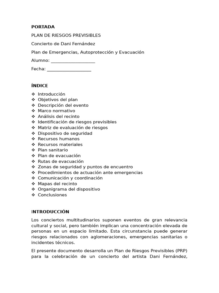 TRABAJO - Dispositivos de Riesgo Previsible (DRP) - Fase de Diseño ...