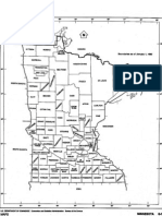 Outline Map of Minnesota