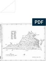 Outline Map of Virginia