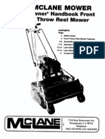 Mclane Mower Owners Handbook