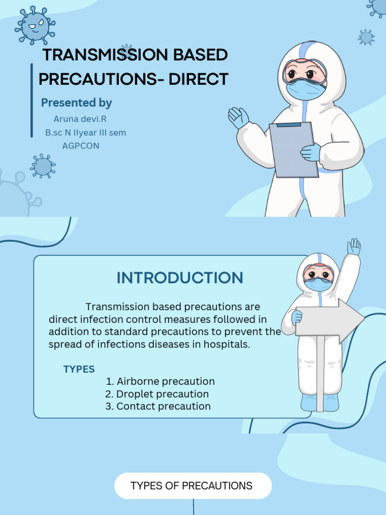 Transmission Based Precautions - 20260307 - 100319 - 0000 | PDF ...