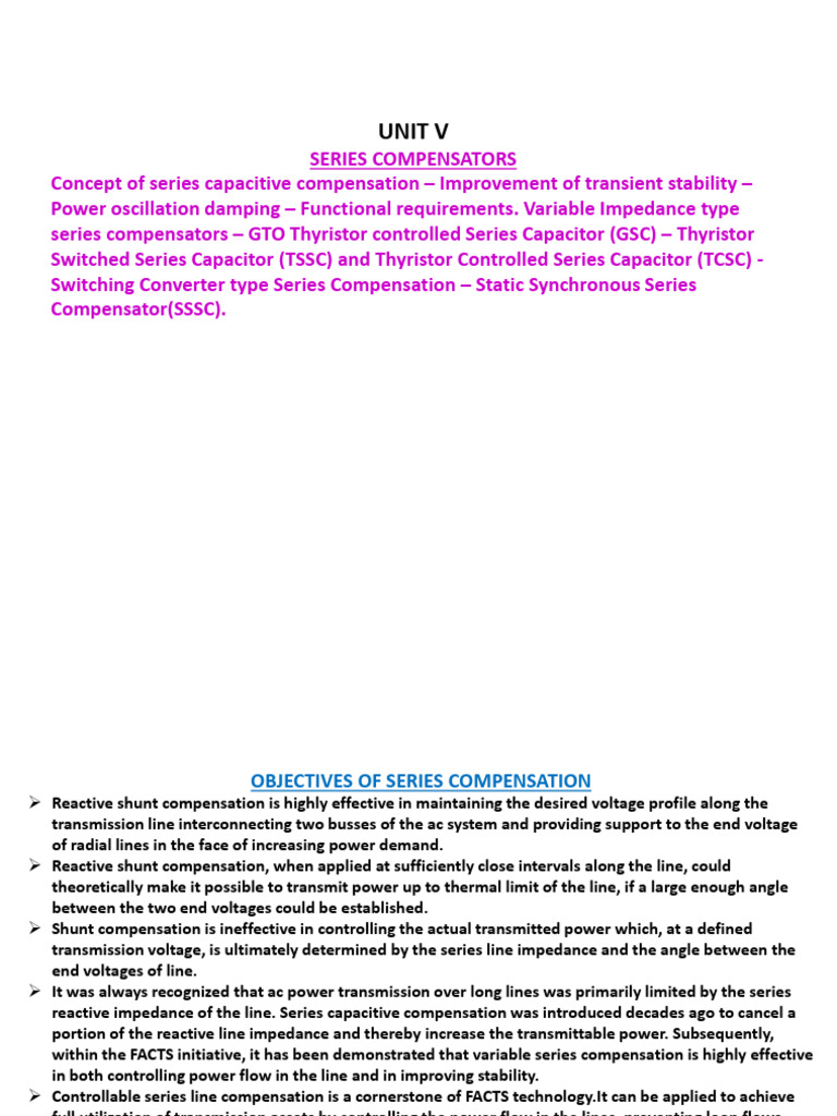 Facts Unit4 | PDF | Electrical Impedance | Capacitor