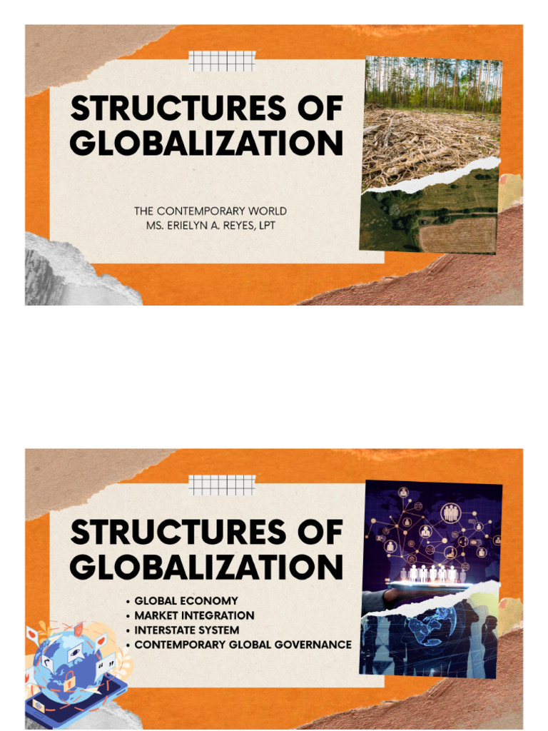 Structures of Globalization - 1 | PDF