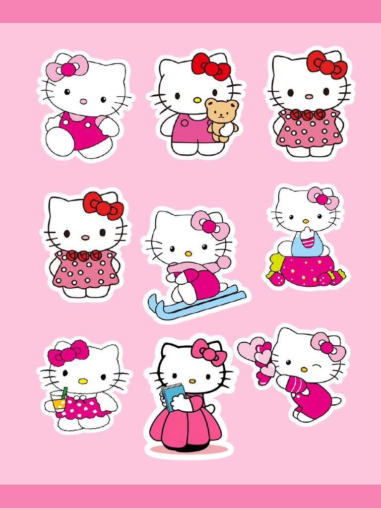 Sticker Hello Kitty | PDF