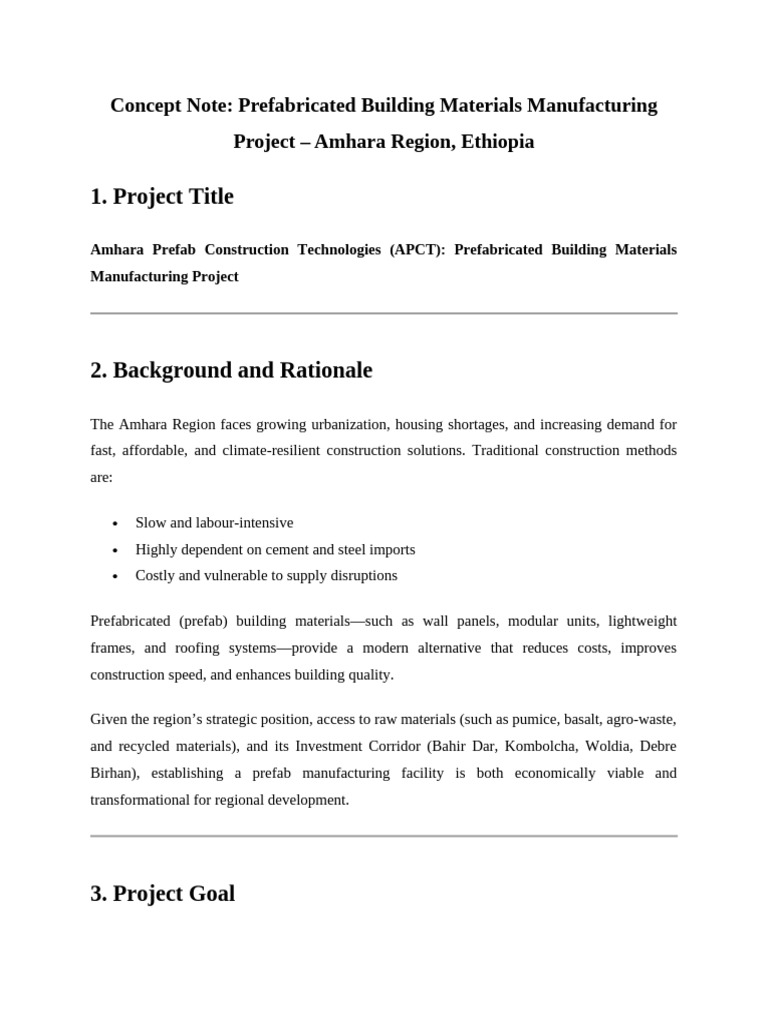 Concept Not1.Prefabricated Building Materials | PDF | Building ...