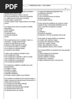 AVALIAÇÃO DE CIÊNCIAS 8 anos 2012