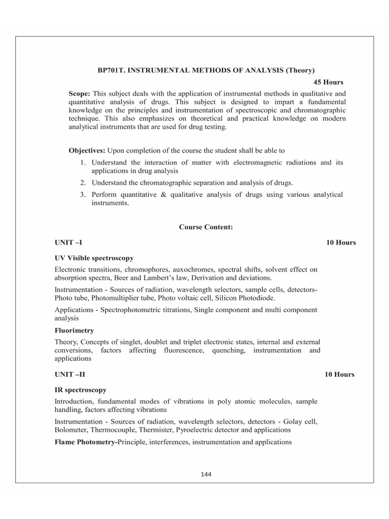 7th Sem Syllabus | PDF