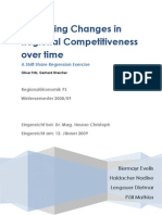 Measuring Changes in Regional Competitiveness Over Time