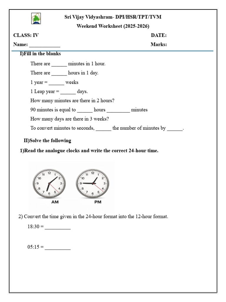 G4 Worksheet | PDF